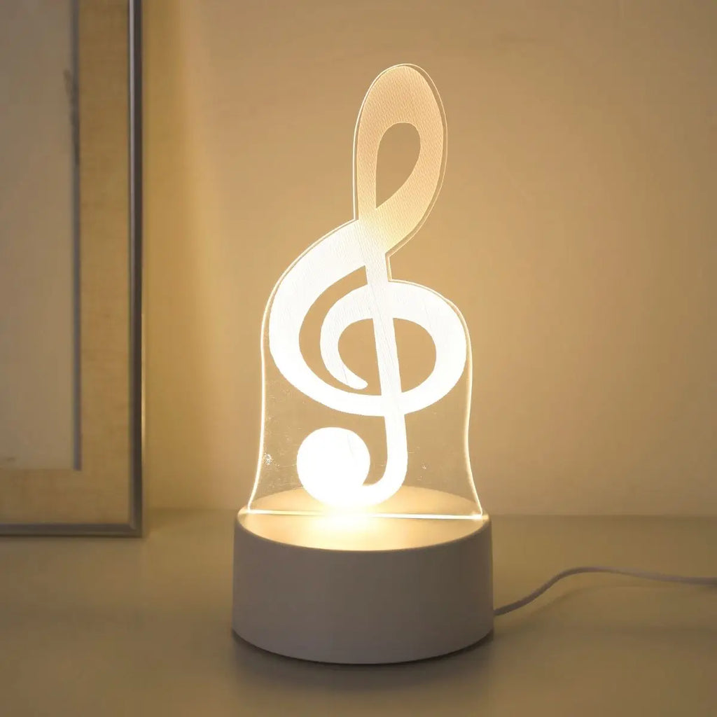 Melody Note 3D LED Night Light