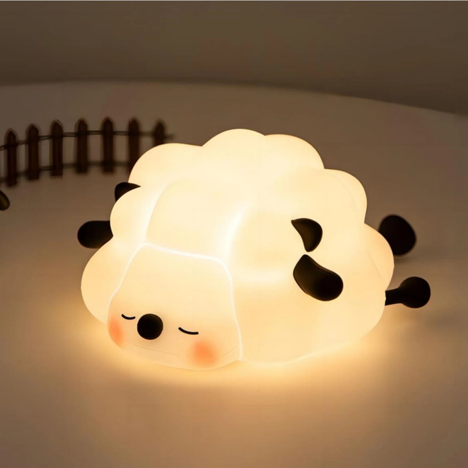 CuddleGlow Silicone Animal Night Light