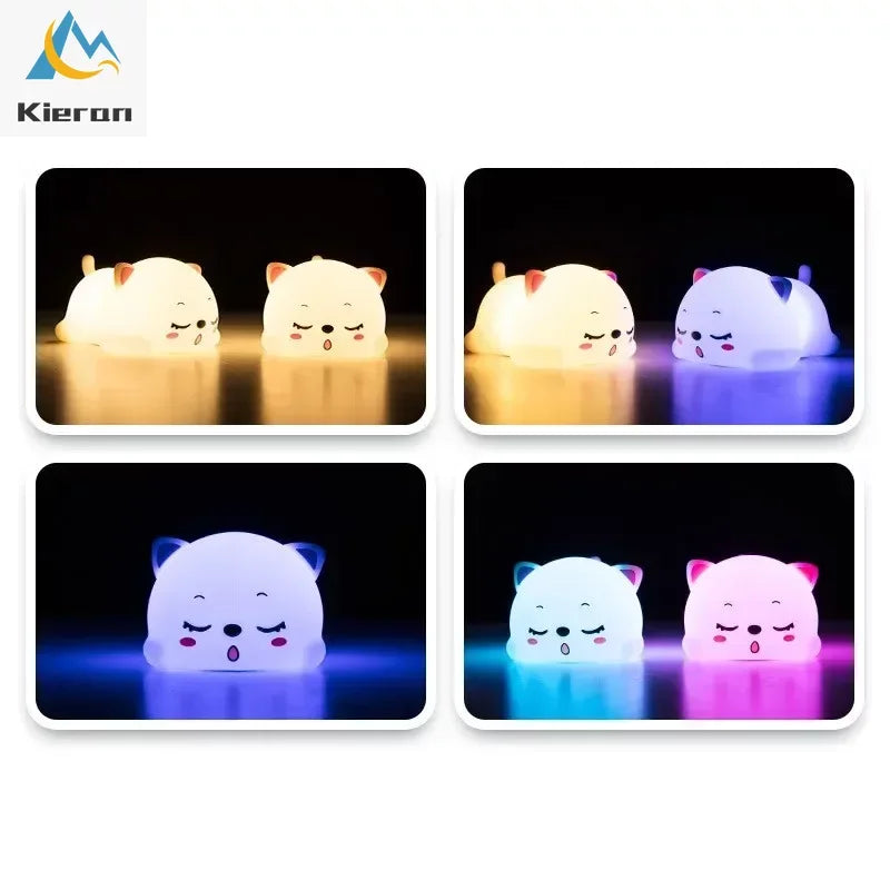 LumiCat Glow Night Light