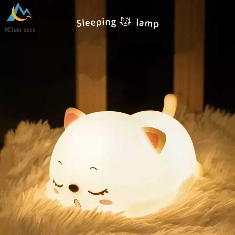 LumiCat Glow Night Light