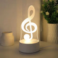 Melody Note 3D LED Night Light