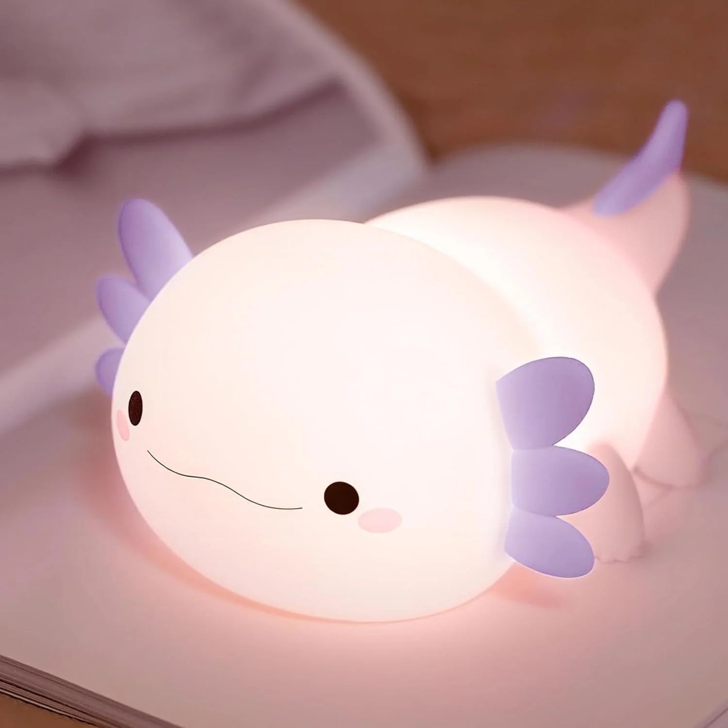 Axolotl Glow Silicone Night Light