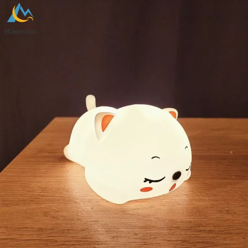 LumiCat Glow Night Light