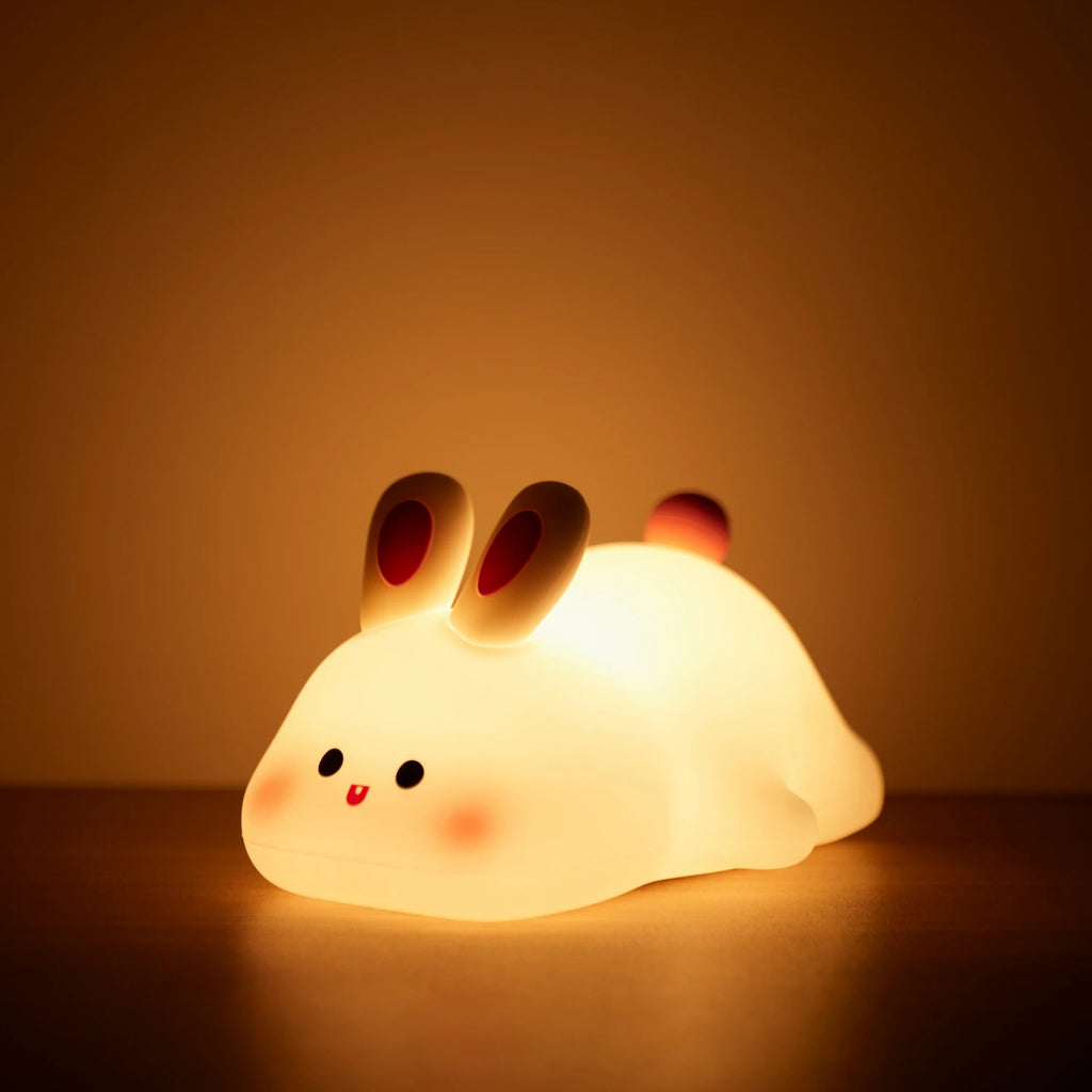 CuddleGlow Silicone Animal Night Light