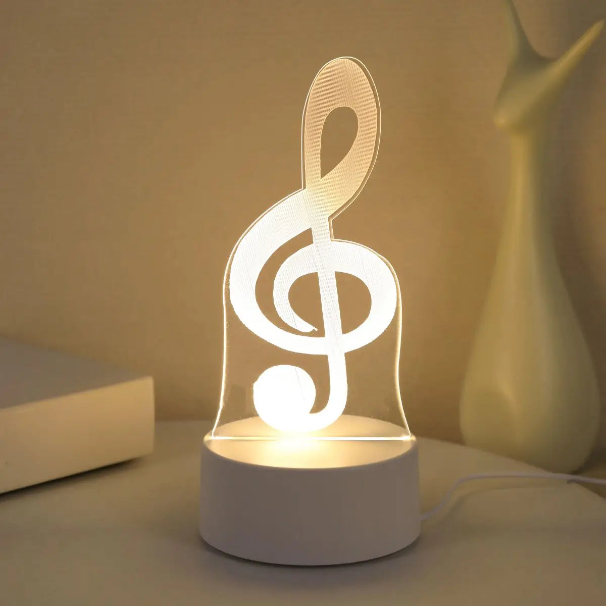 Melody Note 3D LED Night Light